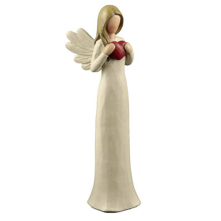 Guardian Angel Home Decor Figurine – Spiritual Resin Decoration for Living Room, Bedroom & Gift Giving